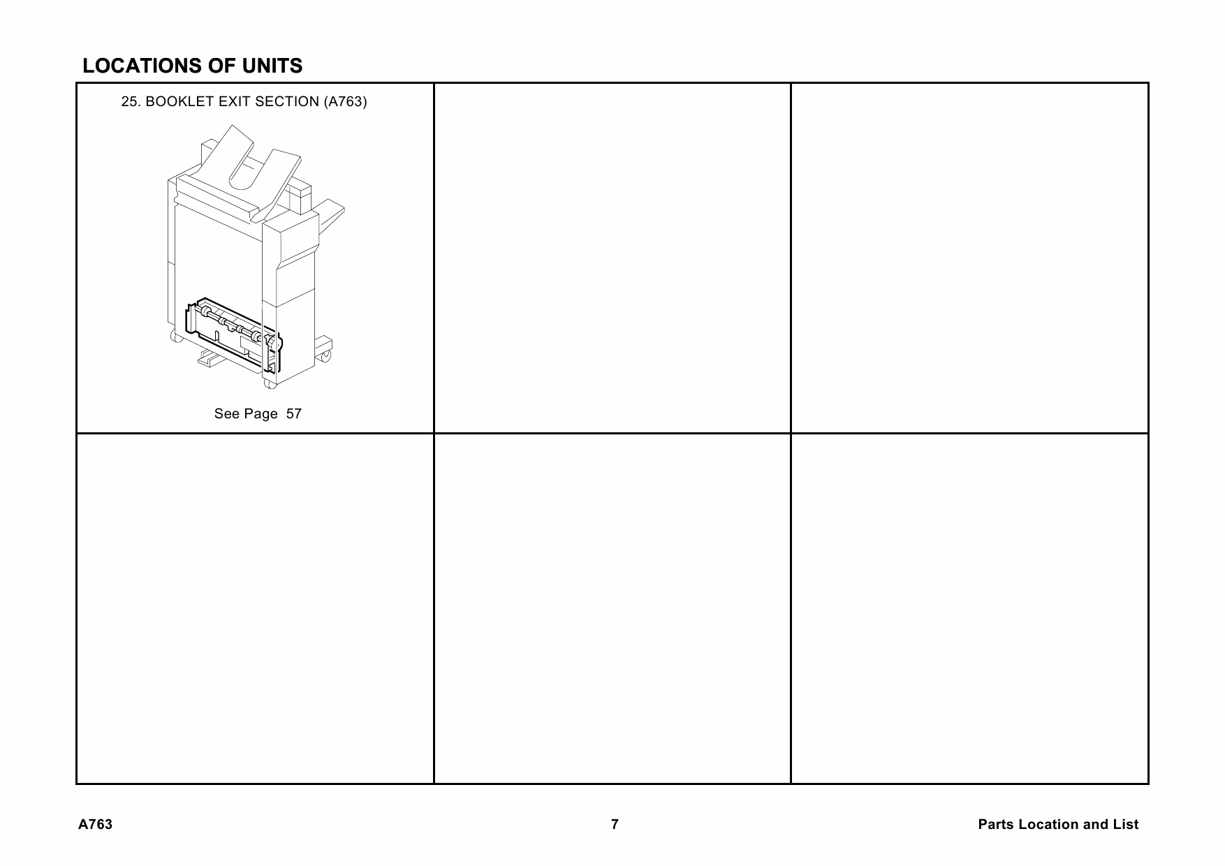 RICOH Options A763 BOOKLET-FINISHER Parts Catalog PDF download-4